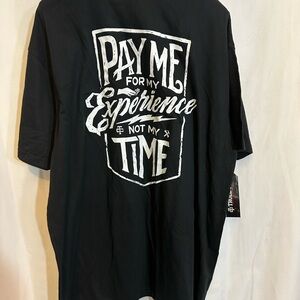 Black Pay Me for my Experience Graphic Tee
